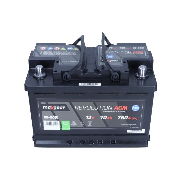 Accu Start Stop 70 AMP / AGM