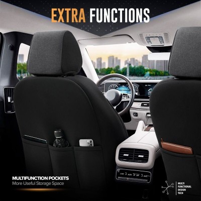 Stoelhoezenset 'Throne' Crème