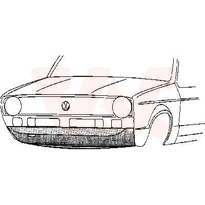 Voorpaneel onder Golf I