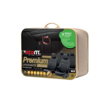 Stoelhoezenset Premium Zwart