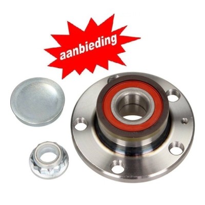 Achterwiellager Polo 6R & 6C1