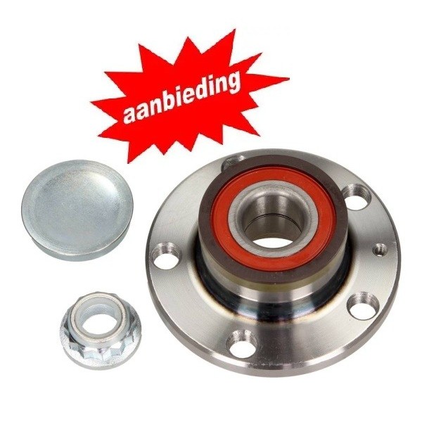 Achterwiellager Polo 6R & 6C1