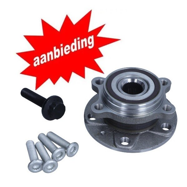 Voorwiellager Caddy  III - IV - V  ( montage 4 gaats )