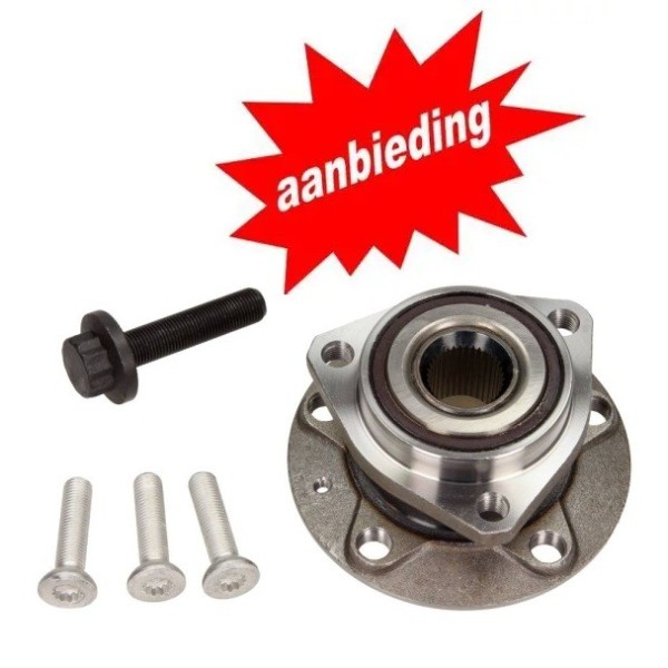 Voorwiellager Caddy  III - IV - V  ( montage 3 gaats )