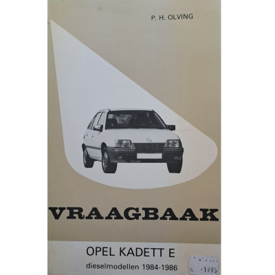 Opel Kadett E  Autovraagbaak
